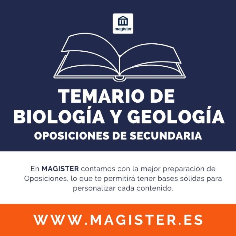 Temario Oposiciones Biologia Y Geologia Temario Oficial de Biología y Geología - Oposiciones de Secundaria
