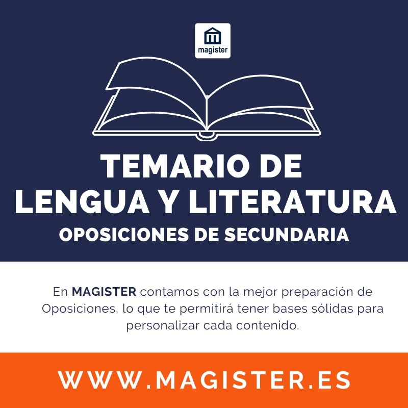 Temario Oficial de Lengua y Literatura - Oposiciones de Secundaria