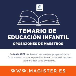 temario educación infantil