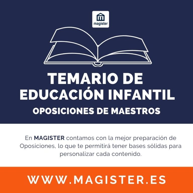 Temario Oficial de Educación Infantil - Oposiciones de Maestros