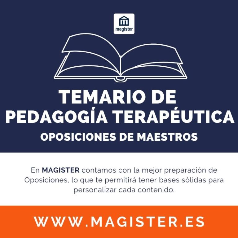 Temario Oficial de Pedagogía Terapéutica - Oposiciones de Maestros