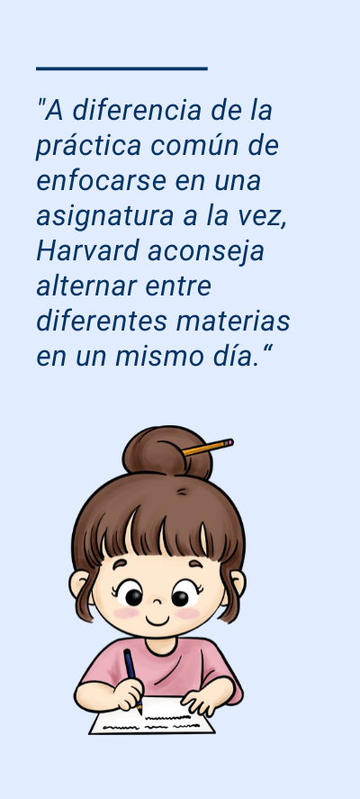 Técnicas de estudio recomendadas por Harvard